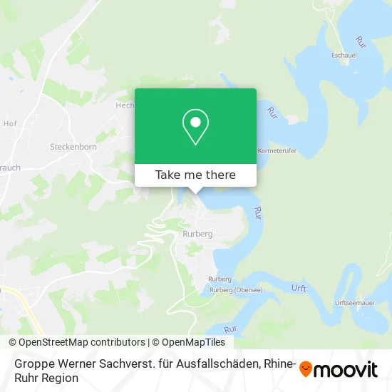 Карта Groppe Werner Sachverst. für Ausfallschäden