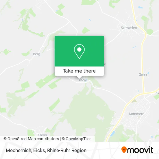 Карта Mechernich, Eicks