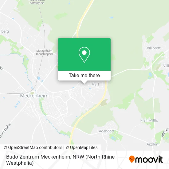 Карта Budo Zentrum Meckenheim