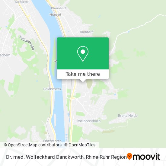 Dr. med. Wolfeckhard Danckworth map
