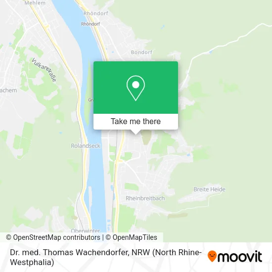 Карта Dr. med. Thomas Wachendorfer