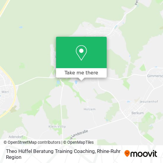 Карта Theo Hüffel Beratung Training Coaching