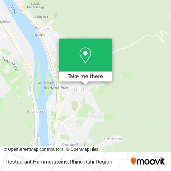 Restaurant Hammersteins map
