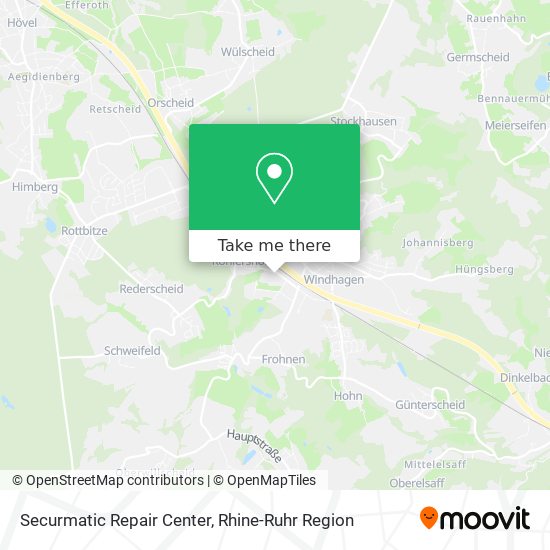 Securmatic Repair Center map