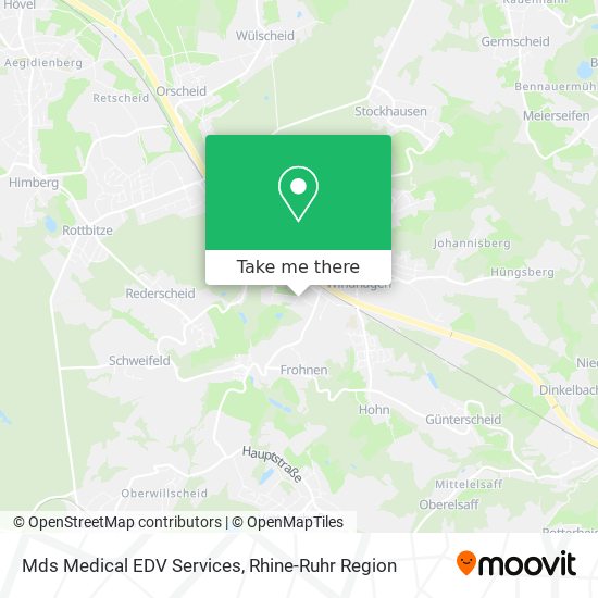 Mds Medical EDV Services map