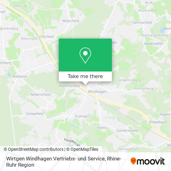 Wirtgen Windhagen Vertriebs- und Service map