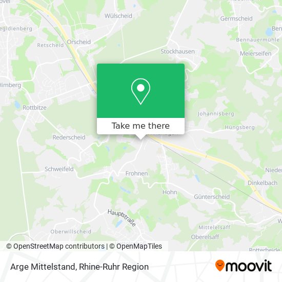 Arge Mittelstand map