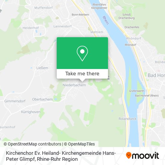 Kirchenchor Ev. Heiland- Kirchengemeinde Hans-Peter Glimpf map