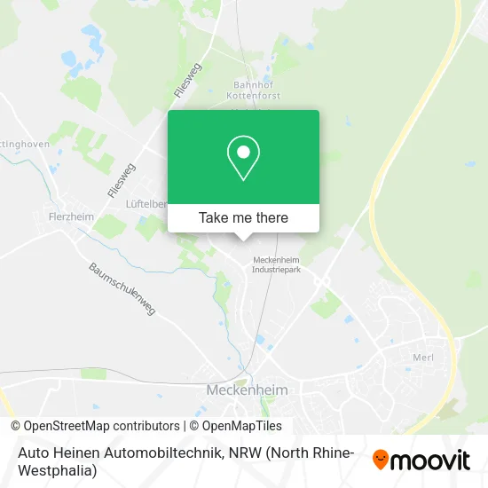 Карта Auto Heinen Automobiltechnik
