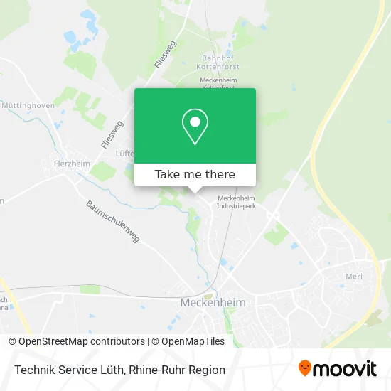 Карта Technik Service Lüth