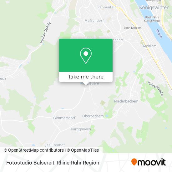 Fotostudio Balsereit map