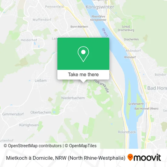 Карта Mietkoch à Domicile