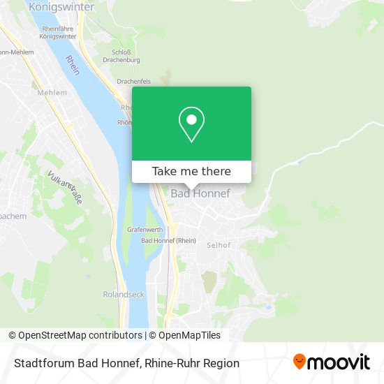 Stadtforum Bad Honnef map