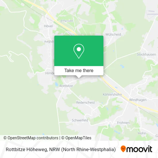 Карта Rottbitze Höheweg