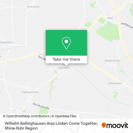 Wilhelm Bellinghausen Anja Linden Come Togehter map