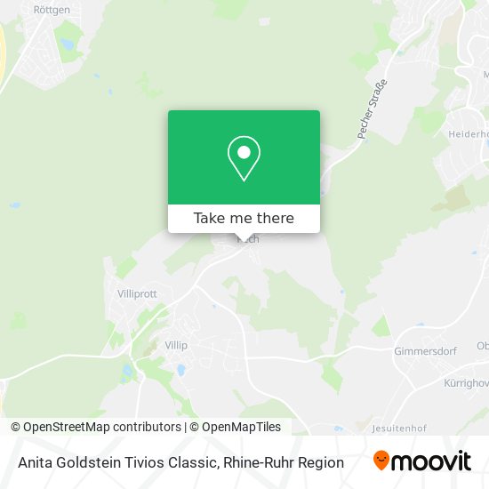 Anita Goldstein Tivios Classic map