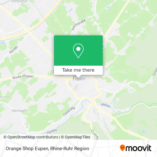 Карта Orange Shop Eupen