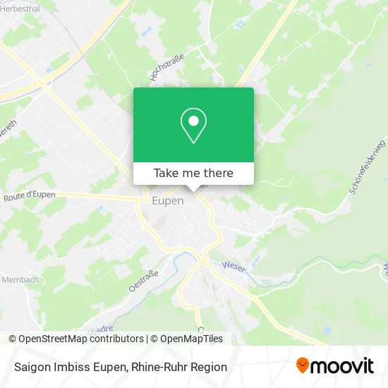 Карта Saigon Imbiss Eupen