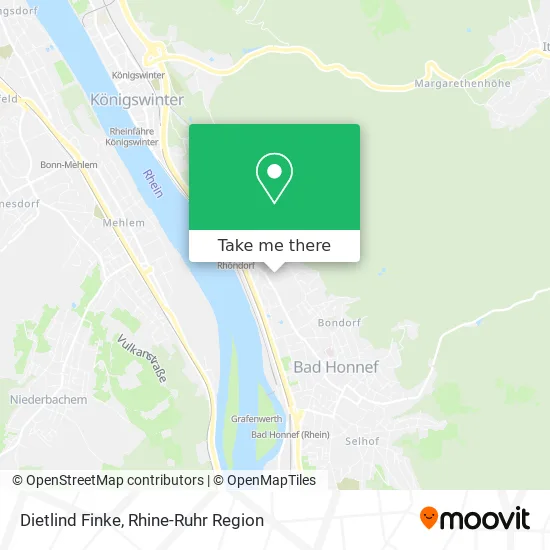 Карта Dietlind Finke