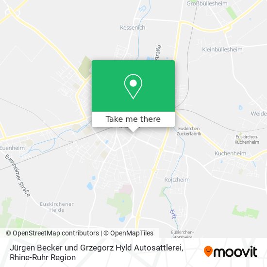 Jürgen Becker und Grzegorz Hyld Autosattlerei map