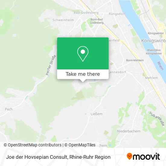 Joe der Hovsepian Consult map