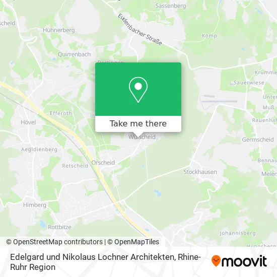 Edelgard und Nikolaus Lochner Architekten map