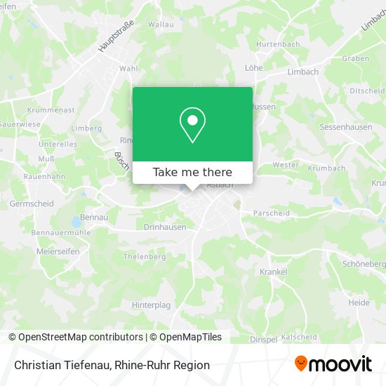 Christian Tiefenau map