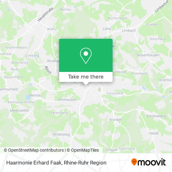 Haarmonie Erhard Faak map