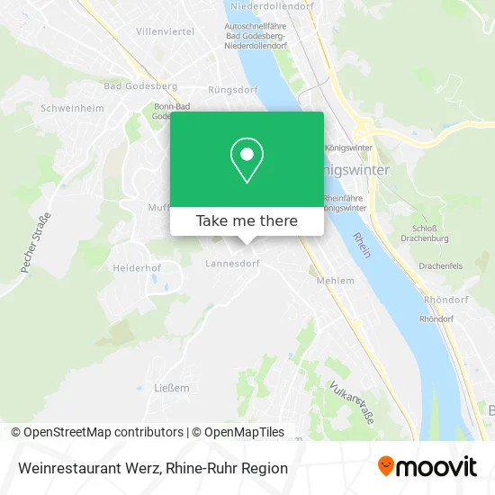 Weinrestaurant Werz map