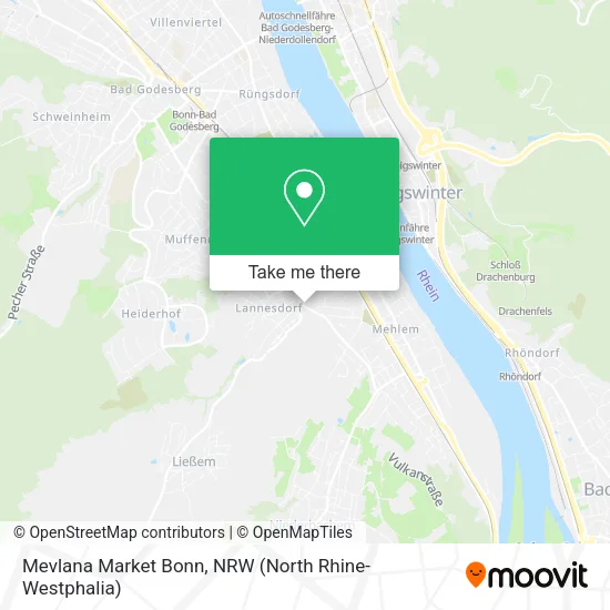 Карта Mevlana Market Bonn