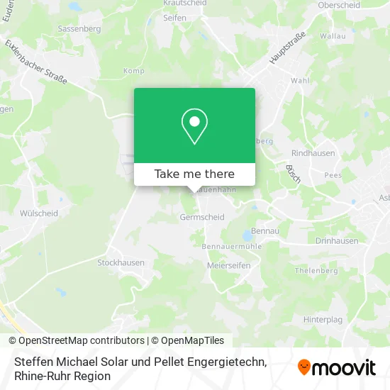 Карта Steffen Michael Solar und Pellet Engergietechn