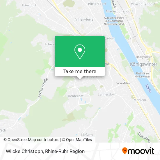 Карта Wilcke Christoph