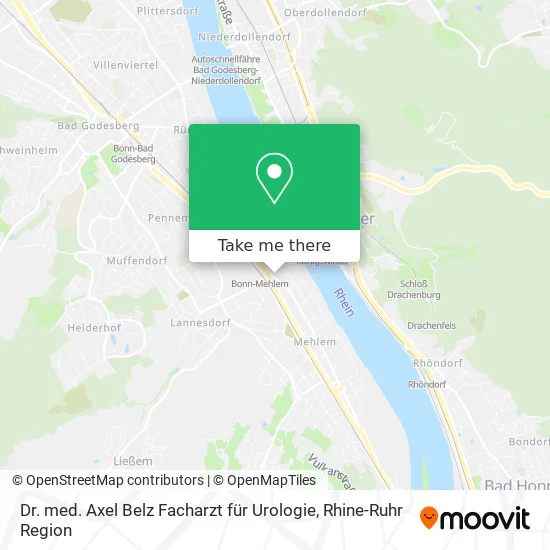 Карта Dr. med. Axel Belz Facharzt für Urologie