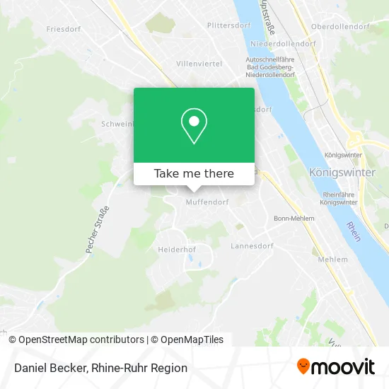 Карта Daniel Becker