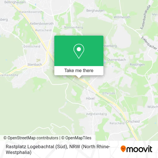 Карта Rastplatz Logebachtal (Süd)