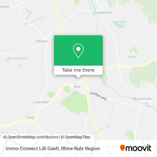 Immo-Connect Lilli Giedt map
