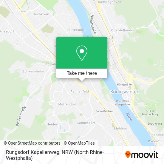 Rüngsdorf Kapellenweg map