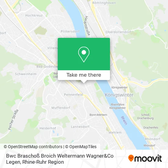 Карта Bwc Braschoß Broich Weltermann Wagner&Co Legen