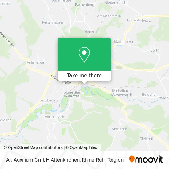 Карта Ak Auxilium GmbH Altenkirchen