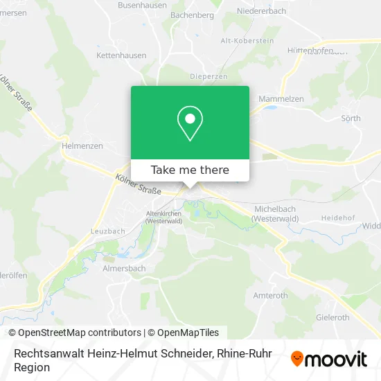 Карта Rechtsanwalt Heinz-Helmut Schneider