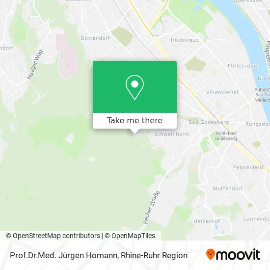 Карта Prof.Dr.Med. Jürgen Homann