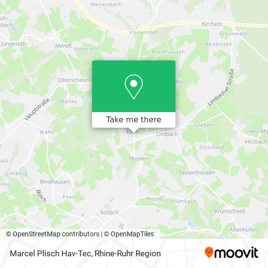 Marcel Plisch Hav-Tec map
