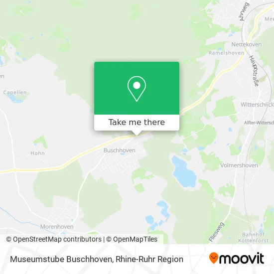 Карта Museumstube Buschhoven
