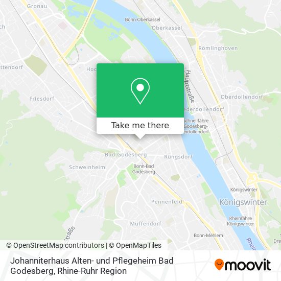 Johanniterhaus Alten- und Pflegeheim Bad Godesberg map