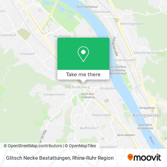 Glitsch Necke Bestattungen map