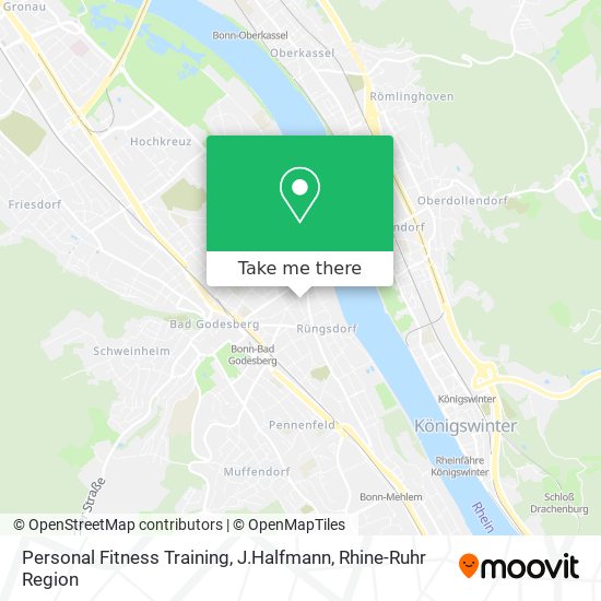 Personal Fitness Training, J.Halfmann map