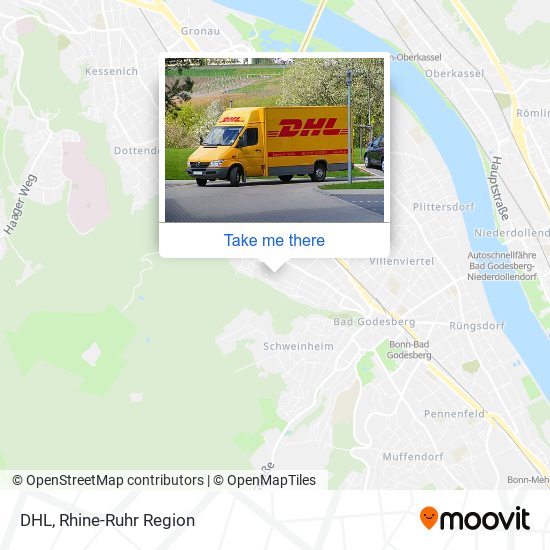 Карта DHL