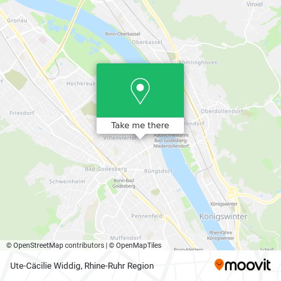 Ute-Cäcilie Widdig map