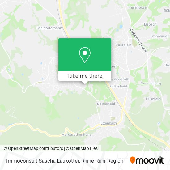 Immoconsult Sascha Laukotter map