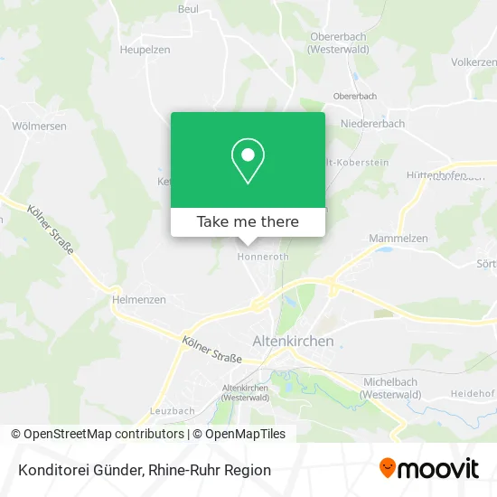 Konditorei Günder map